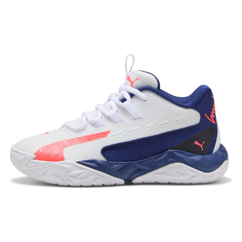 Puma Dagger 2 Jr Beyaz Çocuk Basketbol Ayakkabısı - 2