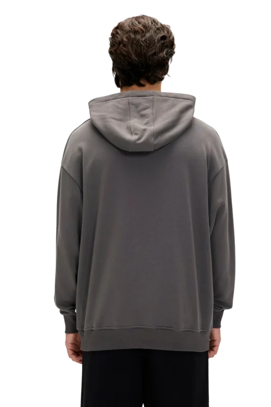 Bad Bear Drake Hoodie Os Gri Erkek Sweatshirt - 4