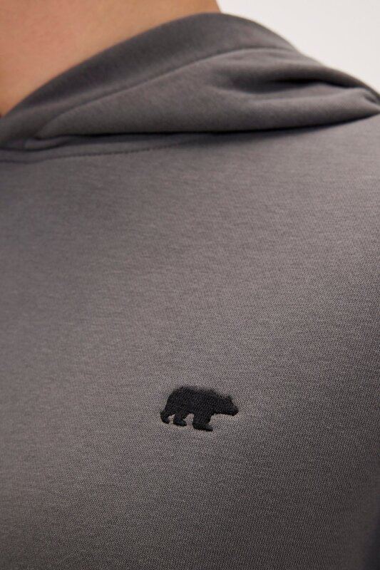 Bad Bear Drake Hoodie Os Gri Erkek Sweatshirt - 5