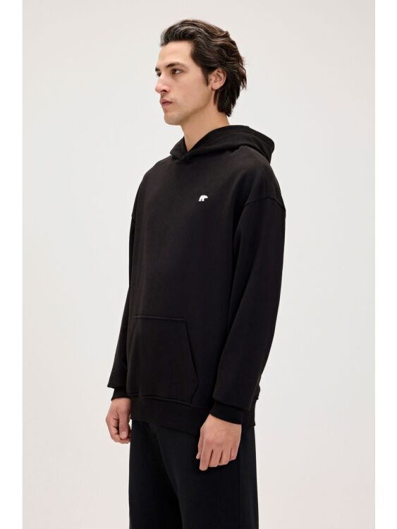 Bad Bear Drake Hoodie Os Siyah Erkek Sweatshirt - 2