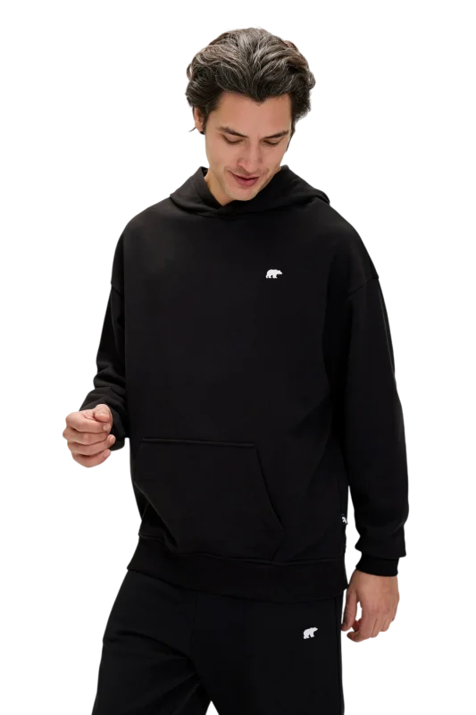 Bad Bear Drake Hoodie Os Siyah Erkek Sweatshirt - 3