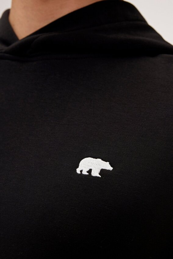 Bad Bear Drake Hoodie Os Siyah Erkek Sweatshirt - 6