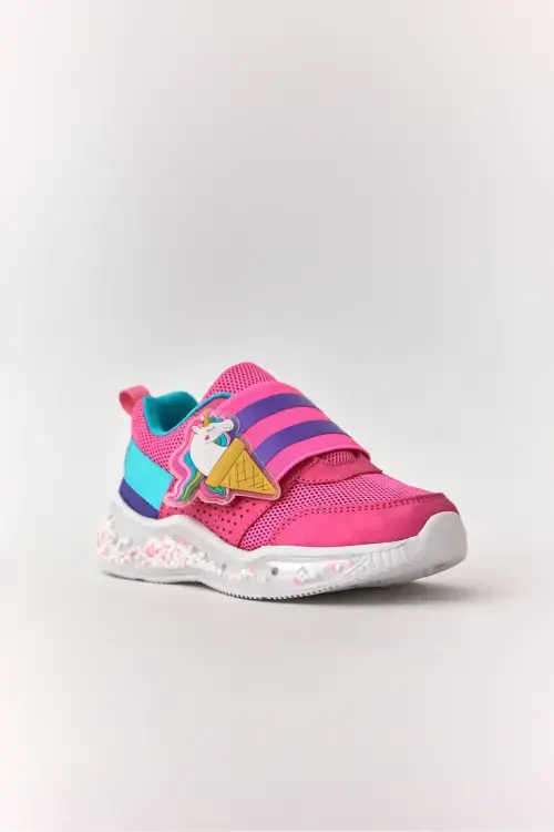 Dudino Bowie Pembe Çocuk Günlük Ayakkabı - 3