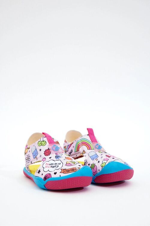 Dudino QUEEN Bej Çocuk Sandalet - Dudino (1)