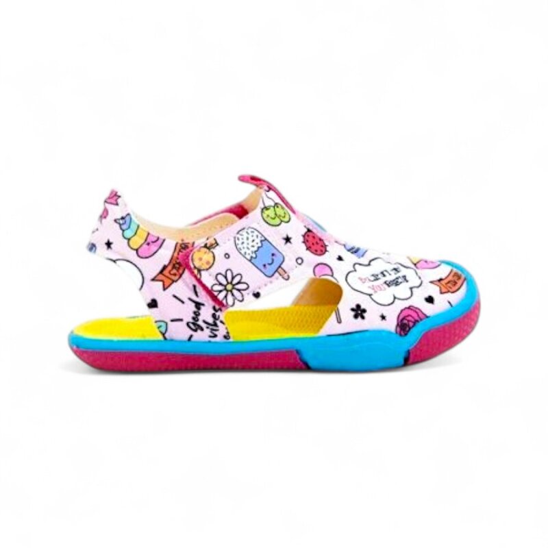 Dudino QUEEN Bej Çocuk Sandalet - Dudino