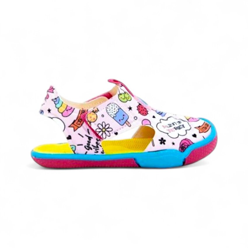 Dudino QUEEN Bej Çocuk Sandalet - 1