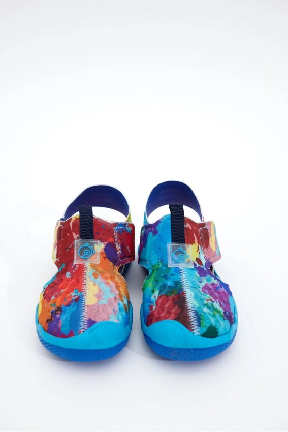 Dudino Queen Mavi Çocuk Sandalet - 5