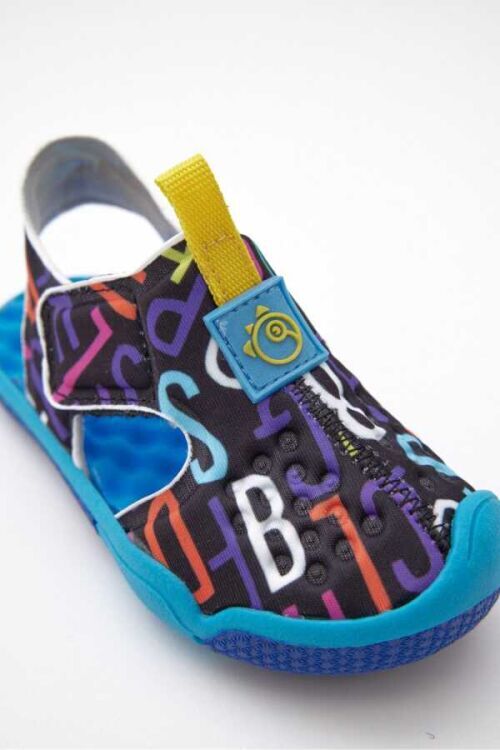 Dudino Queen Siyah Çocuk Sandalet - 5