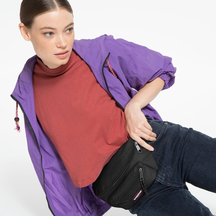 Eastpak Doggy Bag SİYAH Unisex Bel Çantası - 1