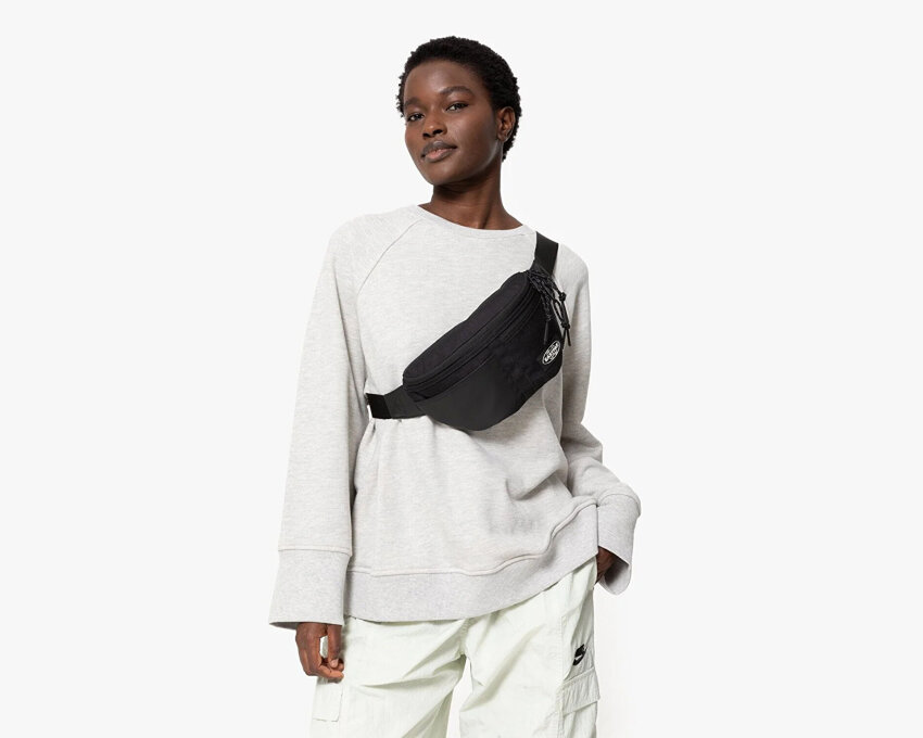 Eastpak Icon Springer Siyah Unisex Bel Çantası - 5