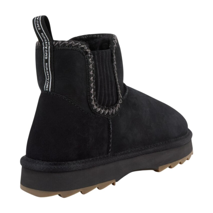 EMU Australia Higgie Siyah Kadın Bot - 4