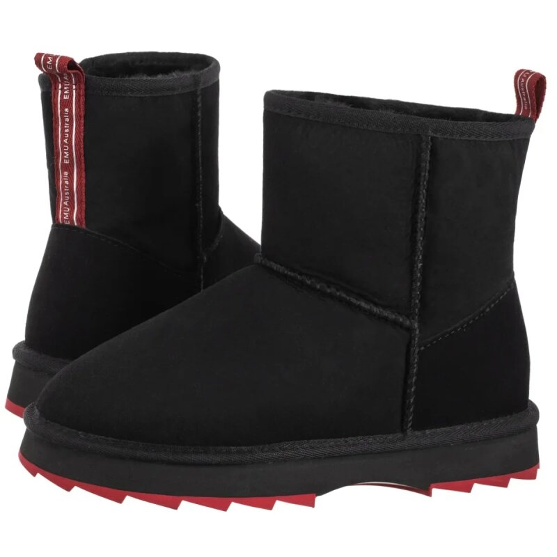 EMU Australia Sharky Mini Siyah Kadın Bot - 4