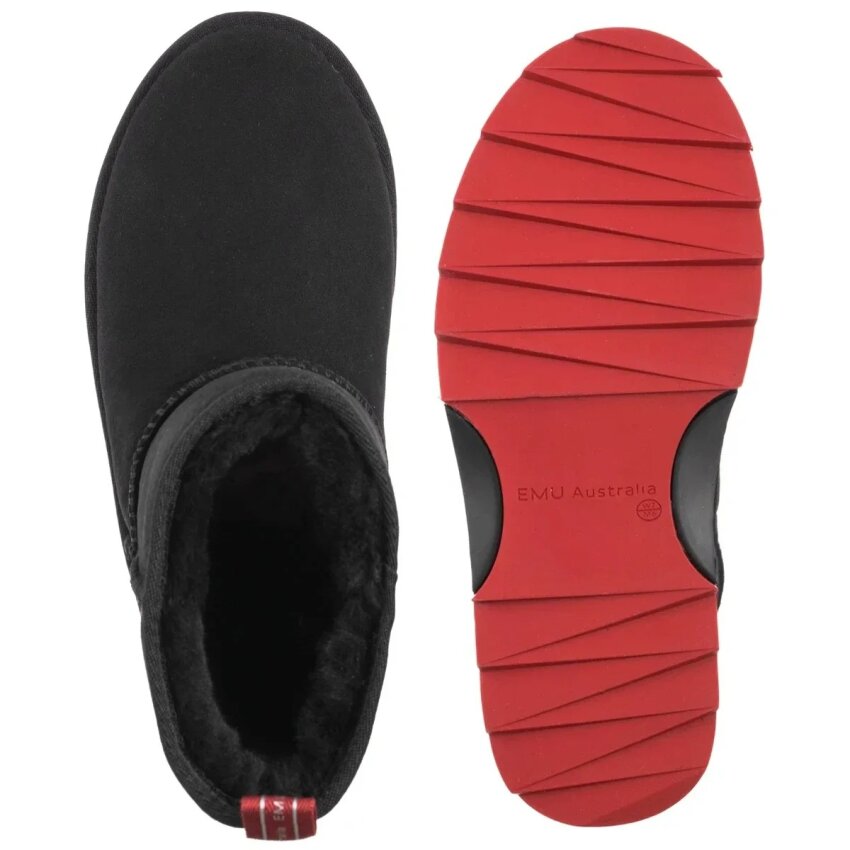 EMU Australia Sharky Mini Siyah Kadın Bot - 6