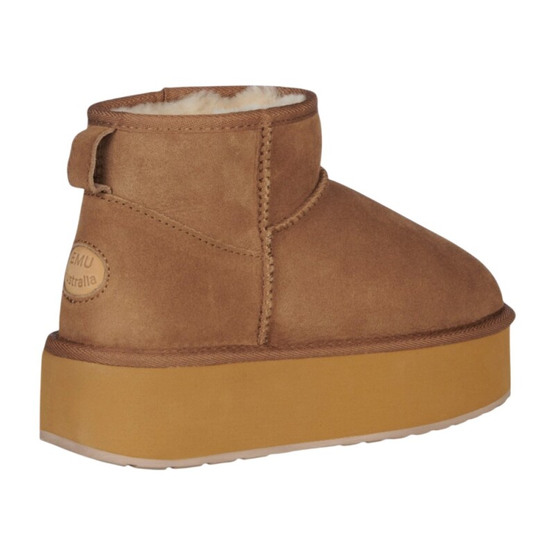 EMU Australia Stinger Micro Flatform Taba Kadın Bot - 4