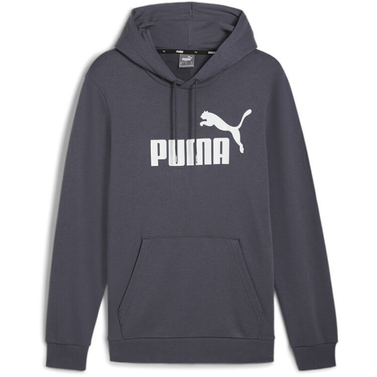 Puma Essential Big Logo Gri Erkek Sweatshirt - Puma