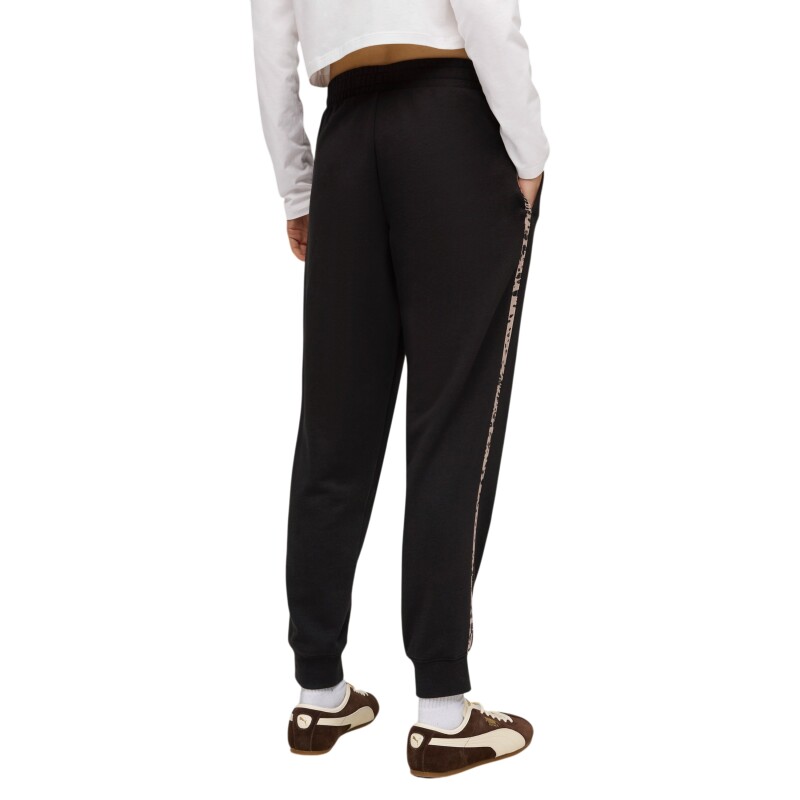 Puma Ess Graphic Animal Siyah Kadın Eşofman Altı - 2