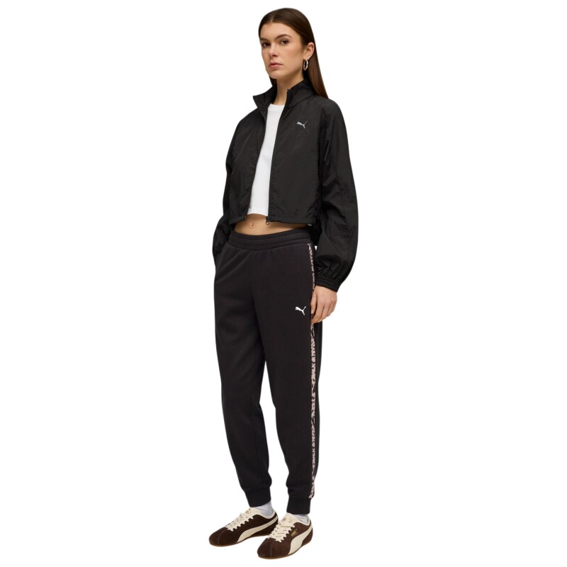 Puma Ess Graphic Animal Siyah Kadın Eşofman Altı - 3