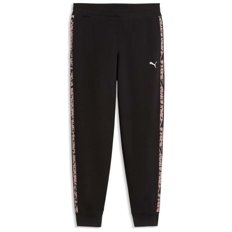 Puma Ess Graphic Animal Siyah Kadın Eşofman Altı - 4