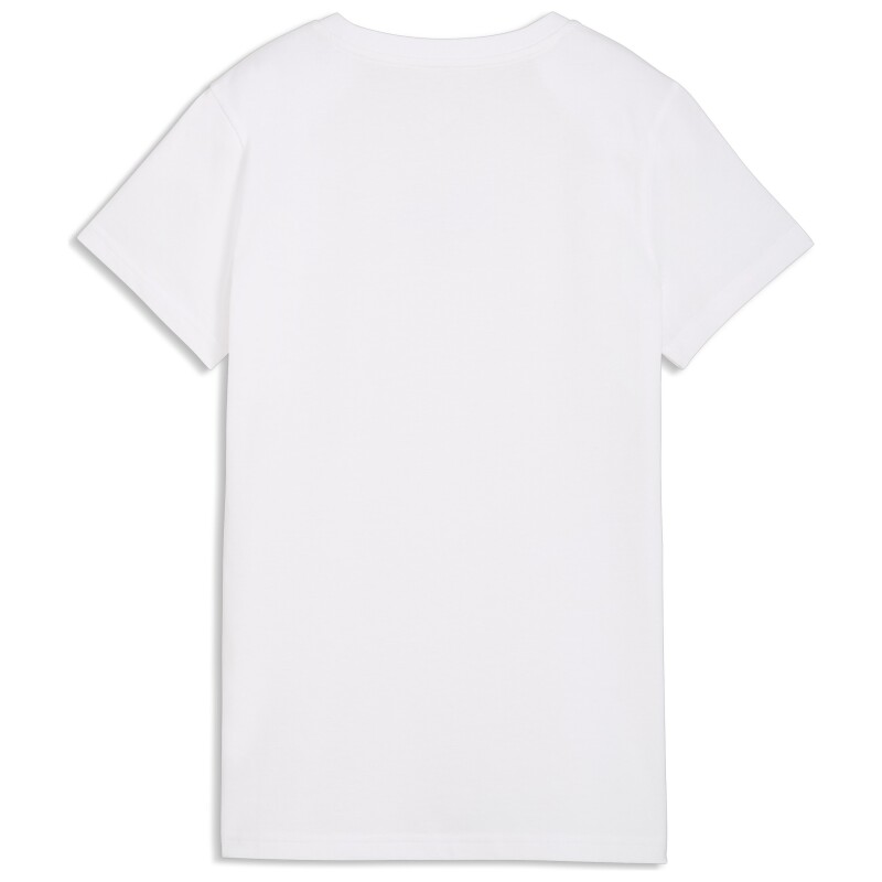 Puma Ess Script Beyaz Kadın Tshirt - 5