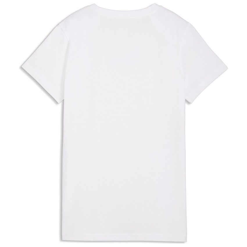 Puma Ess Script Beyaz Kadın Tshirt - 5