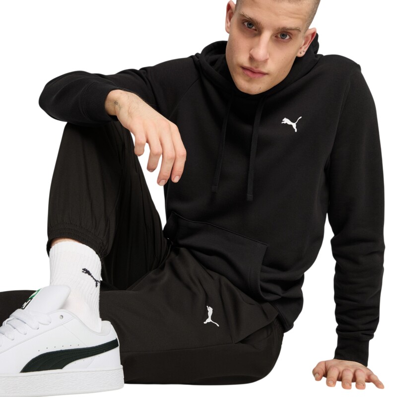 Puma Ess Woven Siyah Erkek Eşofman Altı - 3