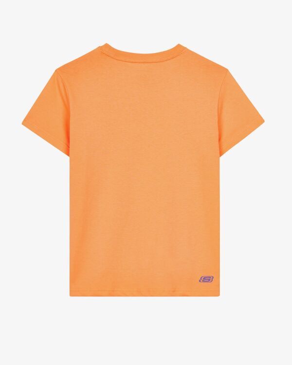 Skechers Essential W Short Sleeve T-Shirt Turuncu Kadın Tshirt - Skechers (1)