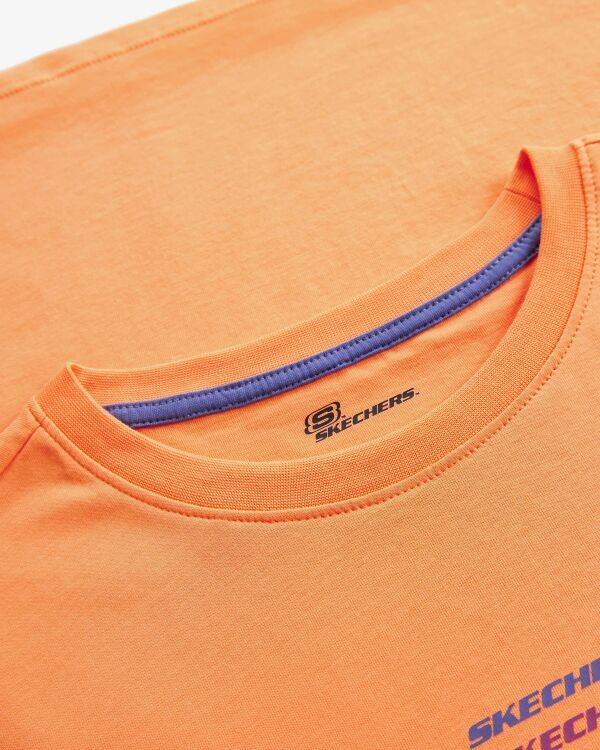 Skechers Essential W Short Sleeve T-Shirt Turuncu Kadın Tshirt - 4