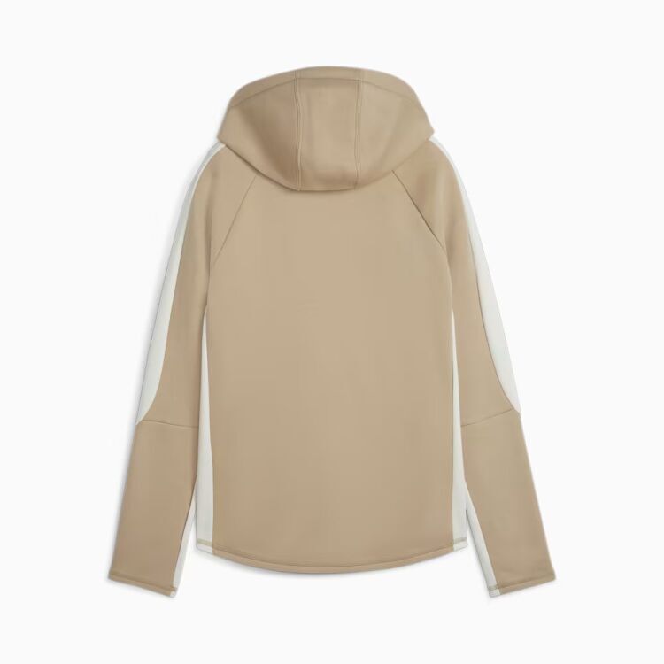 Puma EVOSTRIPE FZ Hoodie Bej Kadın Sweatshirt - 5