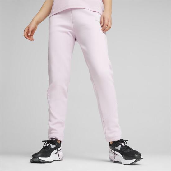 Puma EVOSTRIPE High-Waist Pants Mor Kadın Eşofman Altı - 1