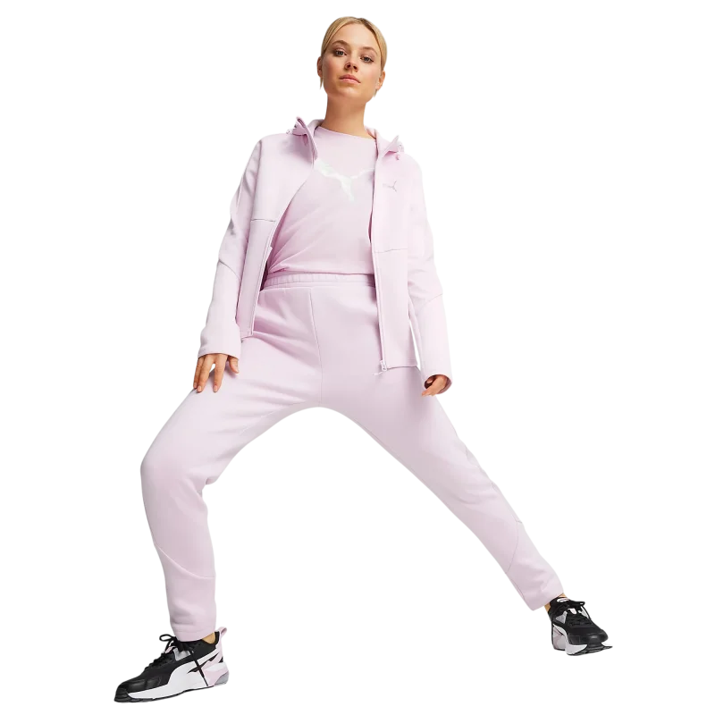 Puma EVOSTRIPE High-Waist Pants Mor Kadın Eşofman Altı - 2