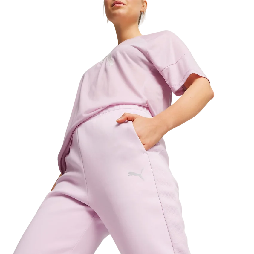 Puma EVOSTRIPE High-Waist Pants Mor Kadın Eşofman Altı - 4