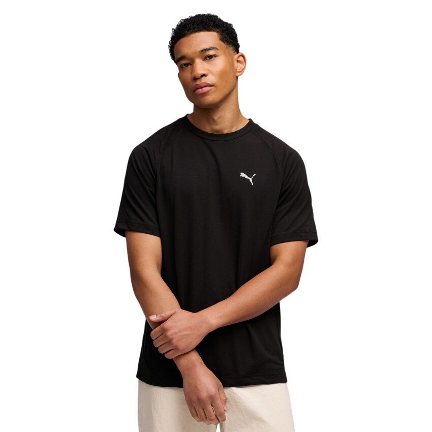 Puma Evostripe Siyah Erkek Tshirt - 1