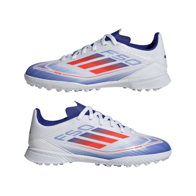 Adidas F50 LEAGUE TF J BEYAZ Çocuk Halı Saha Ayakkabısı - 9
