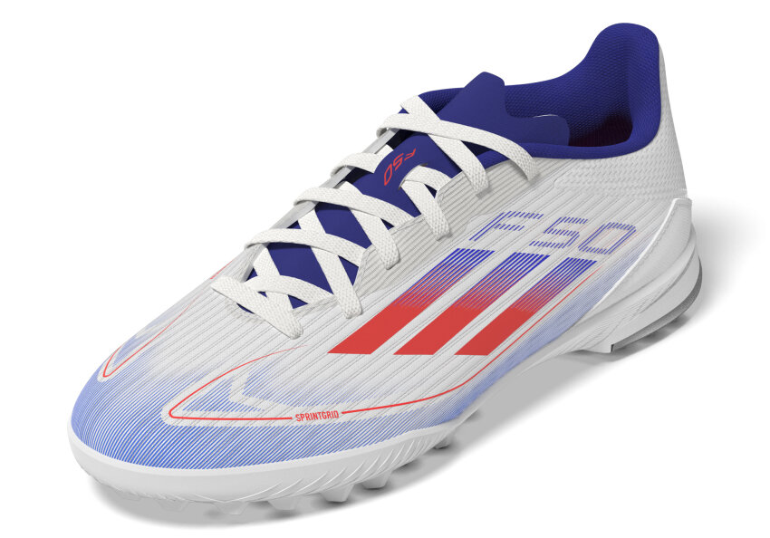 Adidas F50 LEAGUE TF J BEYAZ Çocuk Halı Saha Ayakkabısı - 10