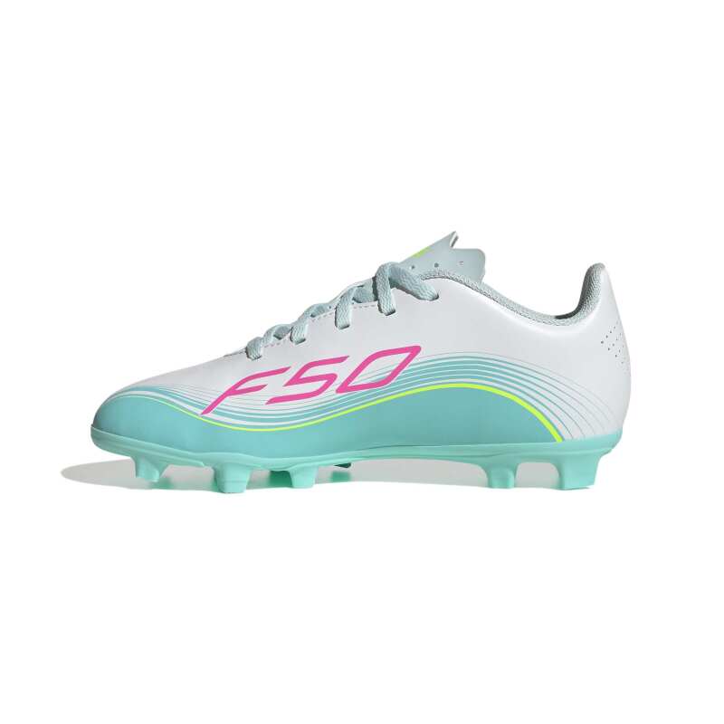 Adidas F50 Messi Club Fg/Mg Beyaz Çocuk Krampon - Adidas (1)