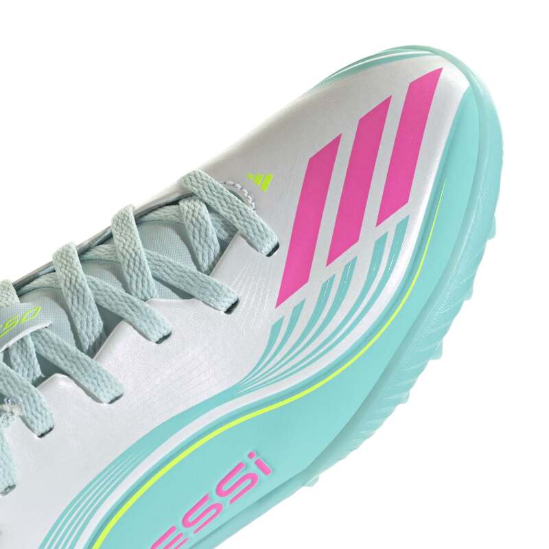 Adidas F50 Messi League Beyaz Çocuk Halı Saha Ayakkabısı - 9