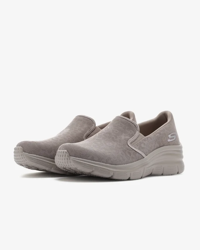 Skechers Fashion Fit Bej Kadın Günlük Ayakkabı - 6