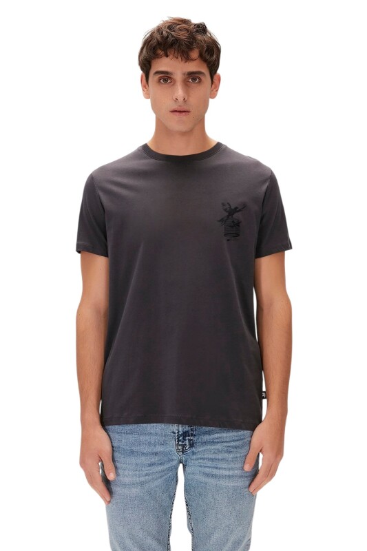 Bad Bear Fish Dream Antrasit Erkek Tshirt - Bad Bear