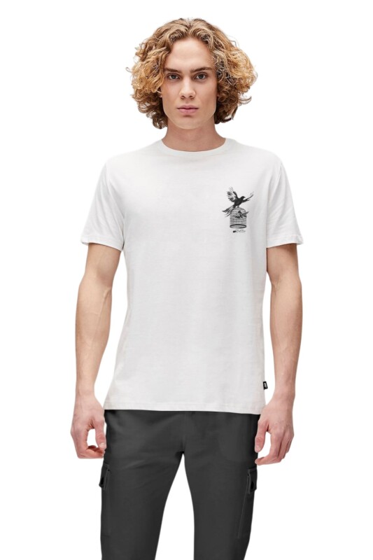 Bad Bear Fish Dream Beyaz Erkek Tshirt - Bad Bear