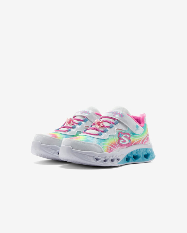 Skechers Flutter Heart Lights - Groovy Swirl Çocuk Günlük Ayakkabı - 6