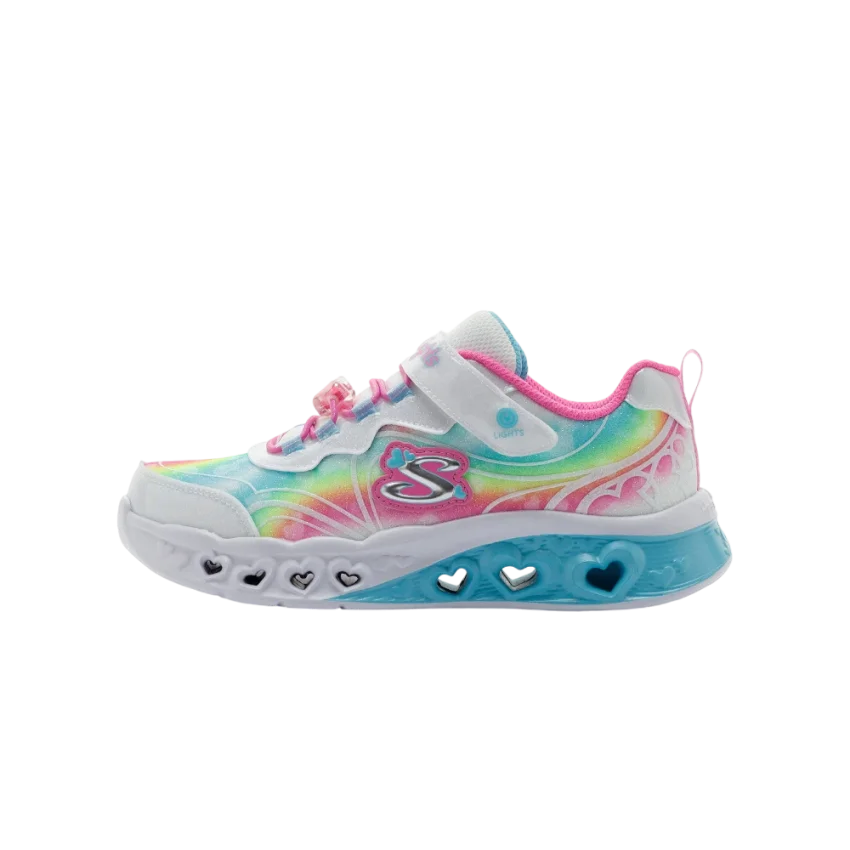 Skechers Flutter Heart Lights - Groovy Swirl Çocuk Günlük Ayakkabı - 1