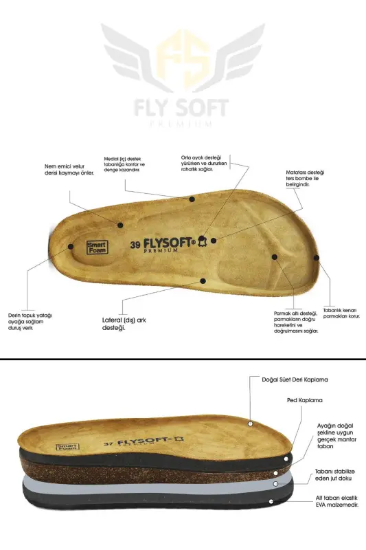 Flysoft Milano Kadın Terlik - 6