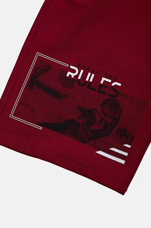 Forinns ŞORT KIRMIZI Çocuk Şort F10EG-03243-05 - 4