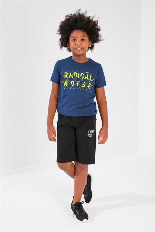 Forinns ŞORT SİYAH Çocuk Şort F10EÇ-03246-01 - 1