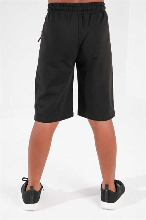 Forinns ŞORT SİYAH Çocuk Şort F10EÇ-03246-01 - 3