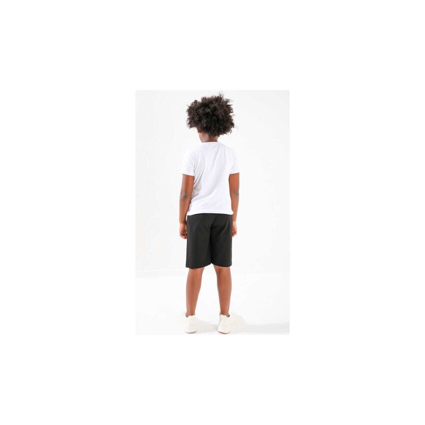 Forinns T-SHİRT O YAKA BEYAZ Çocuk Tshirt F10EÇ-03235-02 - 3