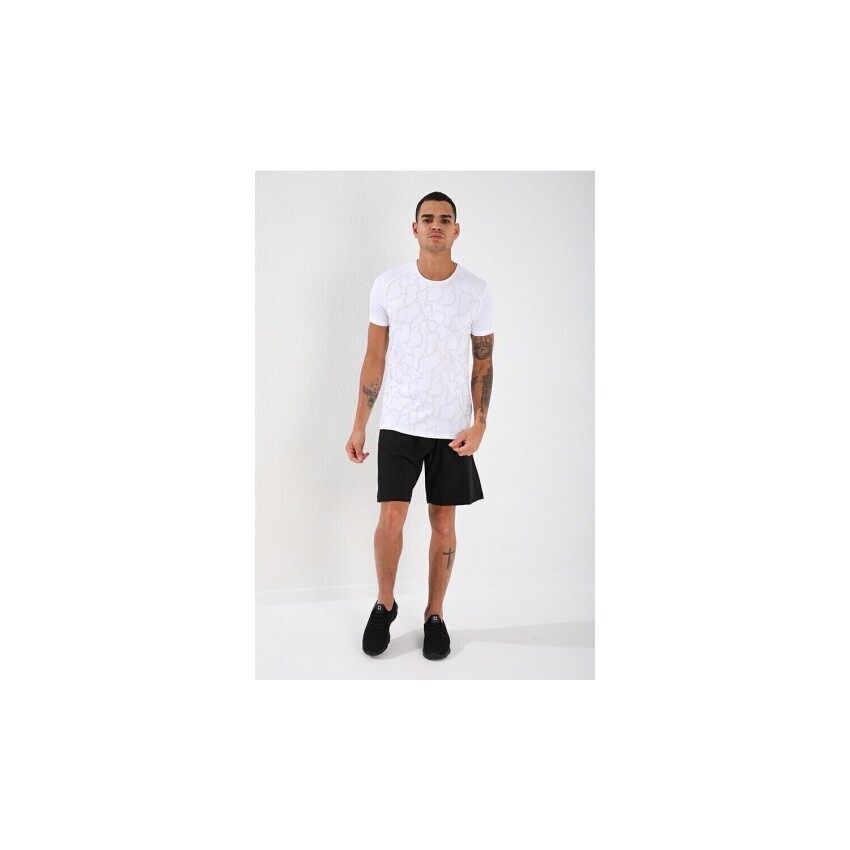 Forinns T-SHİRT O YAKA BEYAZ Erkek Tshirt F10ER-03188-02 - 1