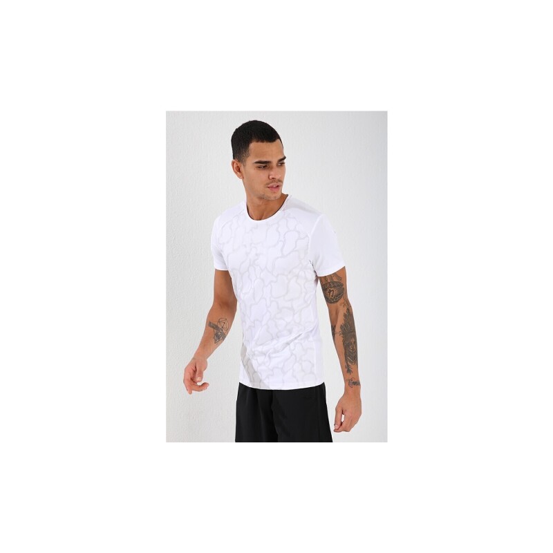 Forinns T-SHİRT O YAKA BEYAZ Erkek Tshirt F10ER-03188-02 - 2