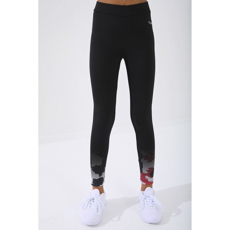 Forinns TAYT Siyah-Gri Çocuk Tayt F10KG-03299-104 - 2