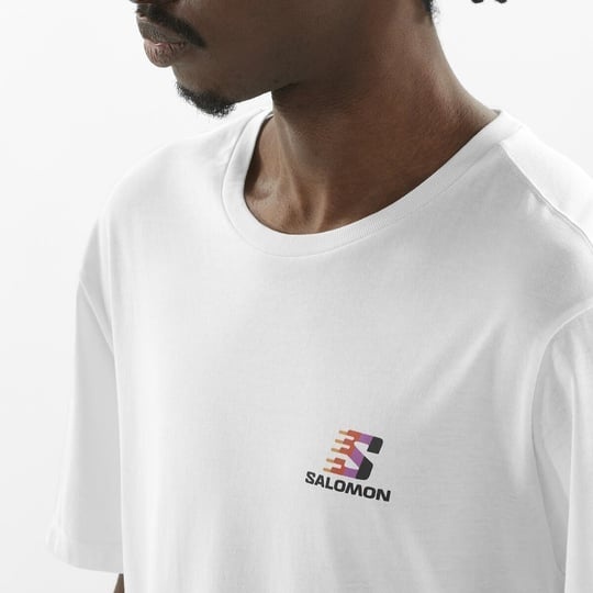 Salomon Furious Beyaz Erkek Tshirt - 3